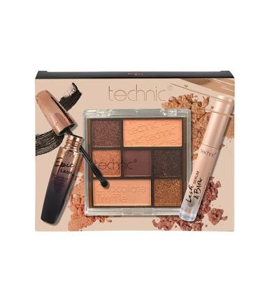 Technic Cosmetics - Conjunto de Olhos Chocolate Truffle