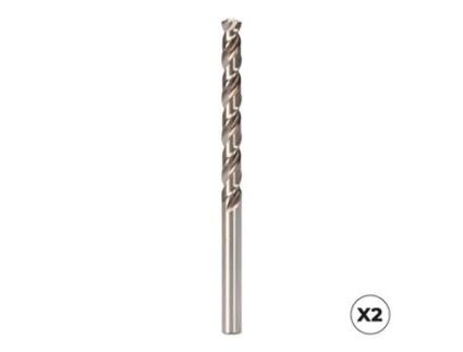 Broca para metal Izar iz27447 Koma Tools DIN 338 Cilíndrica Curta 3,5 mm (2 Unidades)