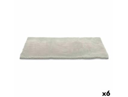 Tapete Cinzento 60 x 90 cm (6 Unidades)