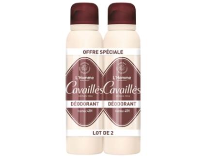 Desodorante Masculino Dermato Pele Sensível 48H Lote de 2 X 150 Ml ROGÉ CAVAILLÈS