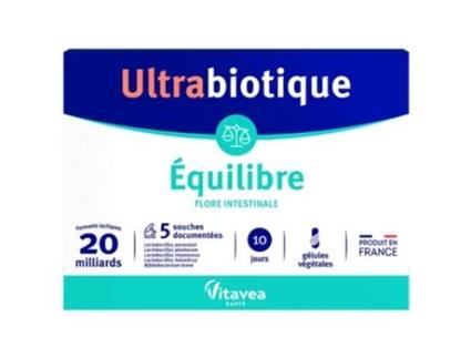Equilíbrio Ultrabiótico 10 Cápsulas Vegetais VITAVEA
