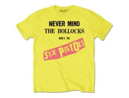 T-shirt SEX PISTOLS (M - Amarelo)