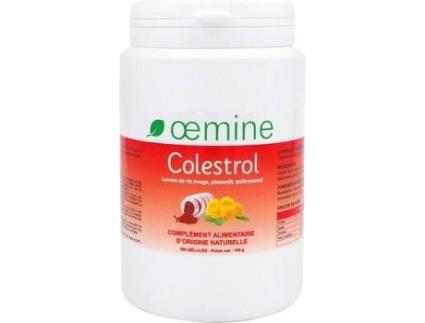 Suplemento Alimentar OEMINE Colestrol : Levedura De Arroz Vermelho Dente De Leão Policosanol (180 cápsulas)