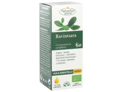 Ravintsara Cinnamomum Camphora Óleo Essencial Orgânico 10 Ml NATURESUN AROMS