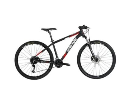 Bicicleta WATSON Volga 3.0 Al 29X19 Bk Wt Rd Mate