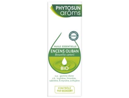 Oliban Boswellia Carterii Óleo Essencial de Incenso Orgânico 5 Ml PHYTOSUN ARÔMS