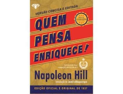 Livro Quem pensa enriquece - LIVRO DE BOLSO de Napoleon Hill  (Português (Brasil)