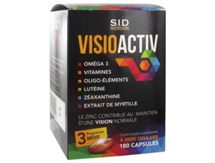 Visioactiv 180 Cápsulas S.I.D NUTRITION