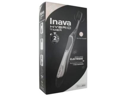 Escova de dentes elétrica INAVA Hybrid Timer edição limitada Cor: Preto