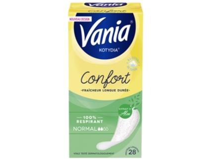 Protetor de linho Kotydia Comfort Normal Aloe Vera 28 VANIA