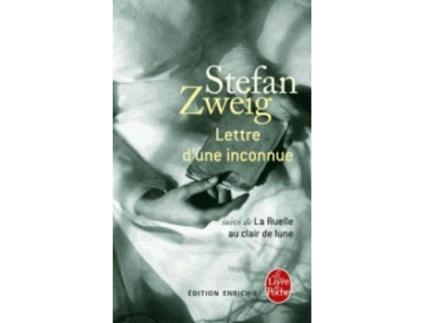 Livro lettre d'une inconnue. suivi de la ruelle au clair de lune de stefan zweig (francês)