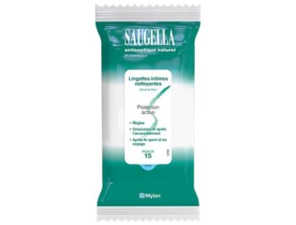 Toalhete Antisséptico Natural 15 Íntimos SAUGELLA