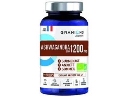 Ashwagandha Orgânica 1200 Mg 60 Comprimidos GRANIONS