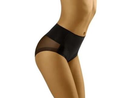 Cuecas de Mulher WOLBAR Corpete Modelador Preto (M)