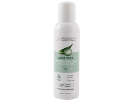 Removedor de maquiagem com leite orgânico de Aloe Vera 125 ml LABORATOIRE DU HAUT-SÉGALA