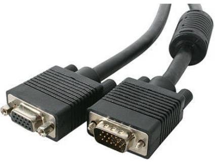 Cabo de Vídeo MEDIARANGE (VGA - 1.8 m - Preto)