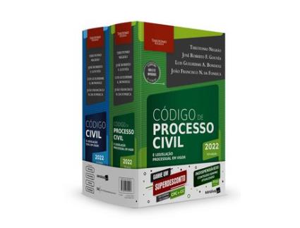 Livro Combo Tn Codigo Civil Codigo Proc.Civil -14Ed/22 de Theotonio, Negrao; Da Fonseca, Joao Francisco Nave ( Português-Brasil )