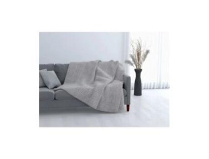 Cobertor xadrez cortado aos quadrados 54573 Sortido 125X155 Cm
