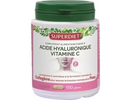 Suplemento Alimentar SUPERDIET Ácido Hialuronico (150 pérolas)