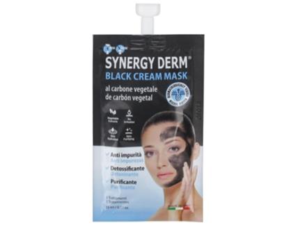 Synergy Derm Máscara Creme Preta Com Carvão Vegetal 15 Ml INCAROSE