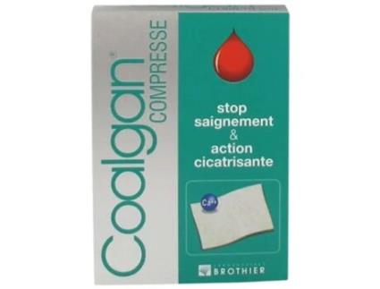 Stop Bleeding Compress & Healing Action 5 Compressas estéreis COALGAN