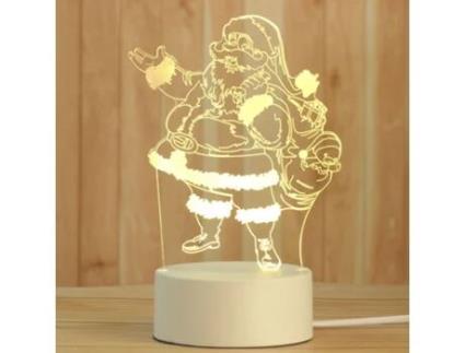 Luz Noturna 3D Led Criativa