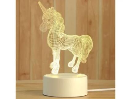 Luz Noturna 3D Led Criativa