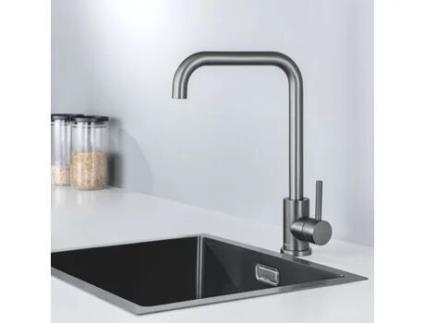 Torneira Misturadora Extraível de Cozinha LOMAZOO James Gun Metal
