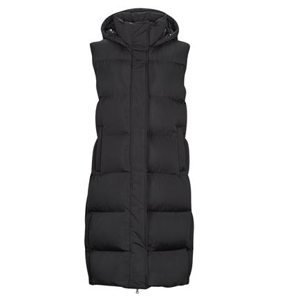 Superdry Quispos LONGLINE HOODED PUFFER GILET para mulheres