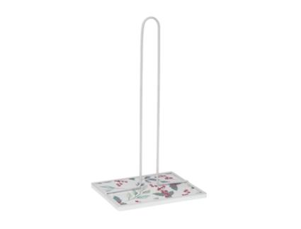 Suporte para Rolos de Papel de Cozinha Versa Acebo Metal Aço Madeira MDF 16,5 x 31 x 13 cm