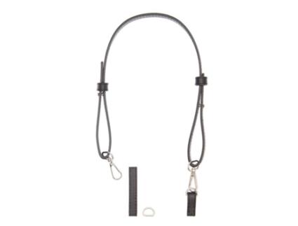 Alça de Ombro Curta Preta e Prata 78,5 Cm Rico Design