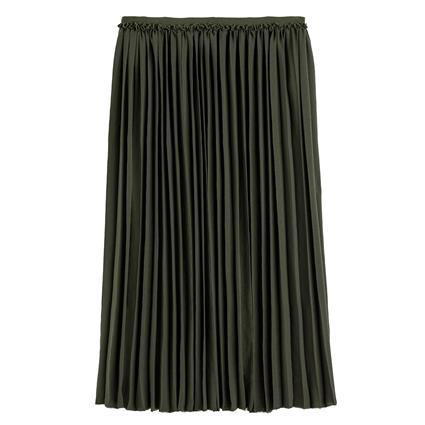 Roseanna X La Redoute Saia midi plissada