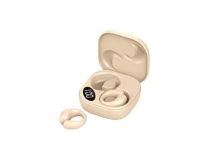 Auriculares Bluetooth  Sem Fio Novos com Clipe Não Estão no Ouvido com Redução de Ruído de Silicone Macio para  e Corrida