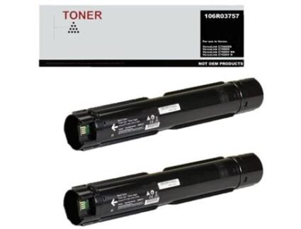 Pack 2 Cartuchos de Toner Compatível com Xerox Versalink C7000