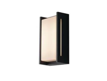Candeeiro de Parede Exterior Led Compact Retangular Antracite 18 W 4000 K Luz Natural