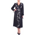 Lautre Chose  Vestidos compridos OJ510938039  Preto Disponível em tamanho para senhora. IT 40,IT 44,IT 46.Mulher > Roupas > Vestidos compridos