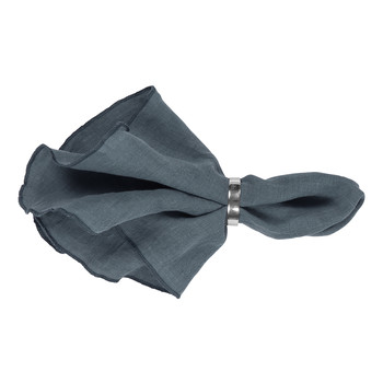 Guardanapo de mesa GRACIE  Azul Disponível em tamanho para senhora. 45x45 cm.Casa >Guardanapo de mesa