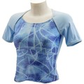 T-Shirt mangas curtas -  Azul Disponível em tamanho para senhora. IT M,IT L.Mulher > Roupas > Camiseta