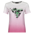 T-Shirt mangas curtas SS CN PALMS TEE  Rosa Disponível em tamanho para senhora. S,M,L,XL,XS.Mulher > Roupas > Camiseta
