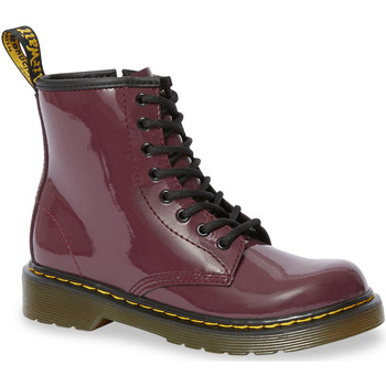 Botas 1460 Patent J Plum Patent Lamper  Vermelho Disponível em tamanho para senhora. 28,29,30,31,32.Mulher > Sapatos > Botas