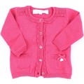 Casacos de malha TE18081  Violeta Disponível em tamanho para rapariga. 6 meses,18 meses.Criança > Menina > Roupas > Casaco