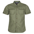 Camisas mangas curtas SHIRT SS  Cáqui Disponível em tamanho para homem. S,M,L.Homem > Roupas > Camisas mangas curtas