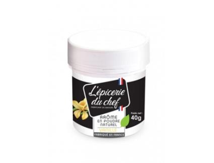 Aromatizante natural em pó Baunilha 40 g L'épicerie du chef