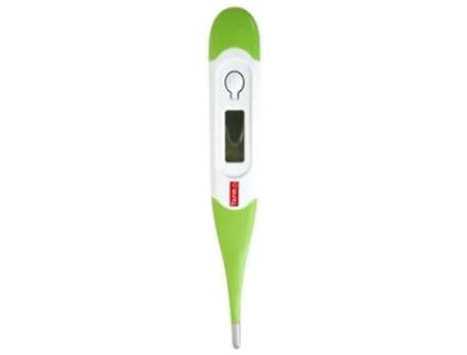 Termômetro médico eletrônico com sonda flexível Cor: Verde TORM