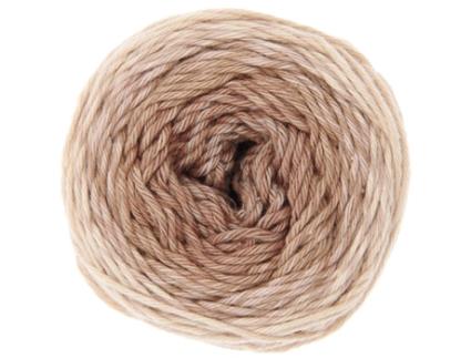 Bola de Fio de Algodão Bege Ricorumi Spin Spin 50 gRico Design