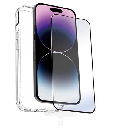 Capa + Película para iPhone 15 Pro Max MUVIT FOR CHANG Transparente