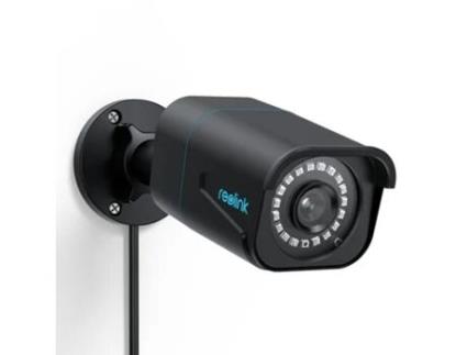 Reolink Câmara de Vigilância Poe 4K 8Mp com Detecção de Pessoas/Veículos/Animais Domésticos Alerta Inteligente Lapso de Tempo Rlc-810A Preto REOLINK