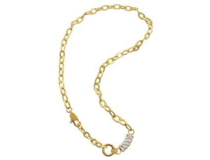 Colar de Mulheres Banhado a Ouro 18K Aiming For Top