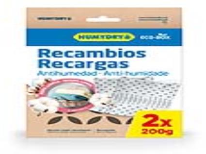 Recarga Anti Humidade Humydry Ecobox 2x200g Algodão