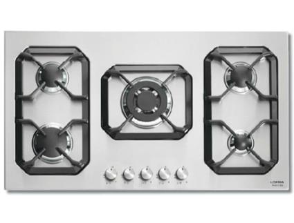 Placa de Gás LOFRA HLS9C0 (89.8 cm - Inox)